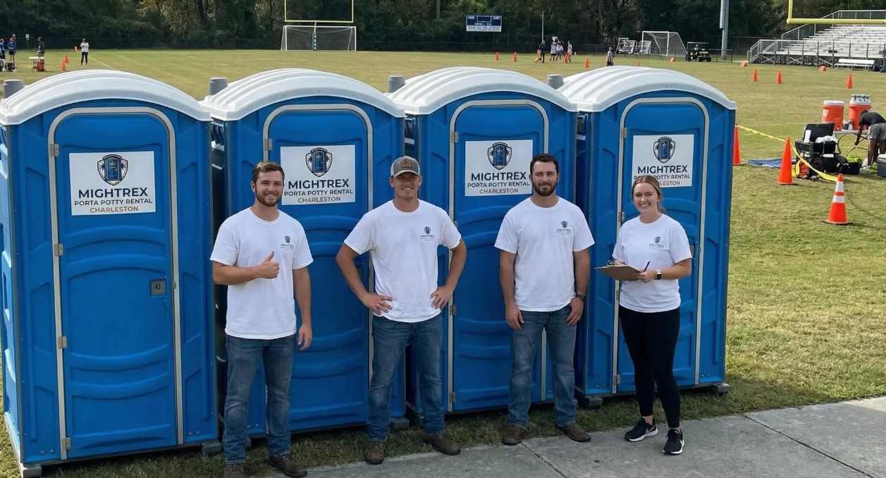 Mightrex Porta Potty Rental Charleston portable toilet rentals